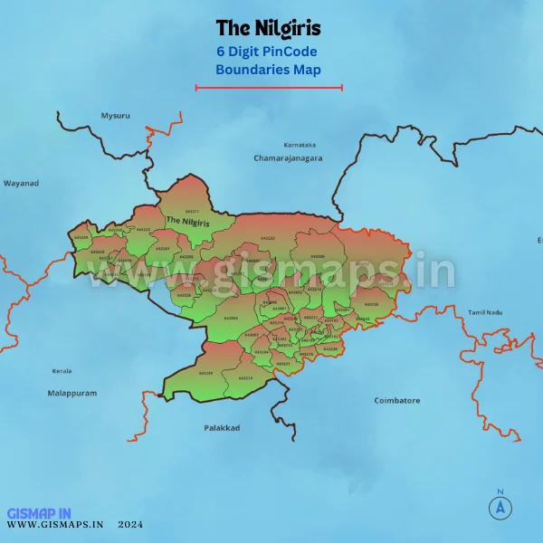 The_Nilgiris_PincodeBoundaries_Map